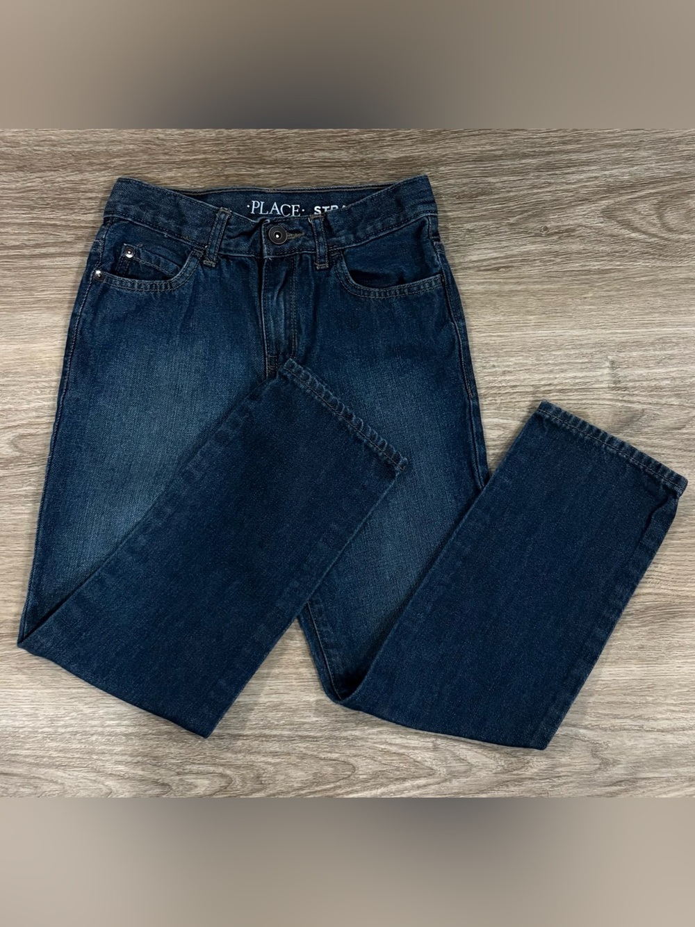 The Children's Place Dark Blue Kids Jeans - Straight Leg